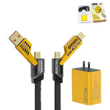 120W Dual USB&Dual Type-C Fast Charger Style 1