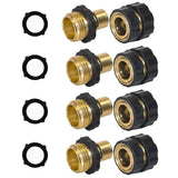 3 4 Inch Garden Hose Quick Connector 4 Sets Bag