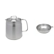 304 Stainless Steel, Large Capacity, Versatile Oil Filter Vessel（ Free shipping ）