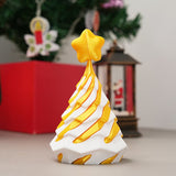 3D Printed Multicolor Christmas Tree Spiral Stacking Toy