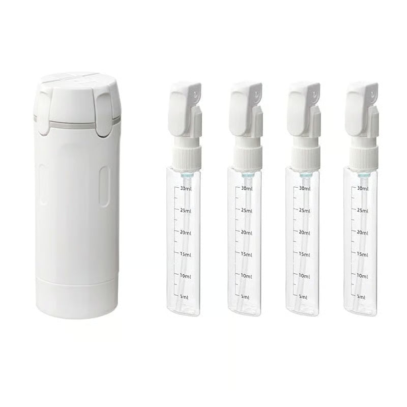 4-in-1 Leakproof Rotatable Travel Dispenser Set