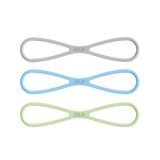 8 Shaped Silicone Resistance Band with Massage Grip Style 1