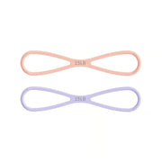 8-Shaped Silicone Resistance Band with Massage Grip