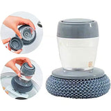 Comfort Grip Soap Dispensing Kitchen Scrub