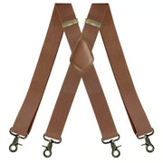 💼 Comfortable 4‑Clip Work Suspenders for Men