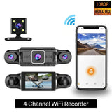 Driving Security 4 Channel 1080p Car Recorder