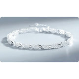 Elegant Sparkling Lucky Clover Bracelet
