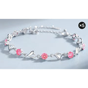 ✨Elegant Sparkling Lucky Clover Bracelet🍀