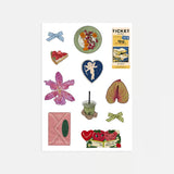 Girlhood Sticker Book - Stickers for Journals&Scrapbooks! Perfect Gift Idea