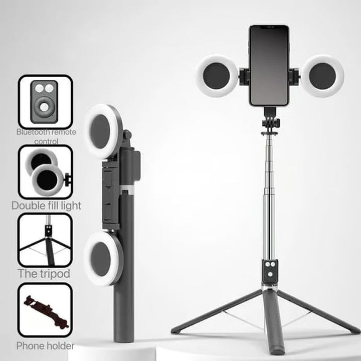 🎁Hot Sale 50% OFF⏳New 6 in 1 Bluetooth Selfie Stick