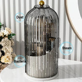 Sliding Lid Toothbrush Organizer Storage Box