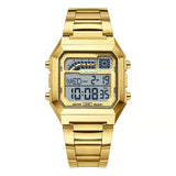 Deals-Unisex-Digitaluhr mit quadratischem Display und Leuchtanzeige