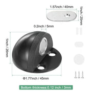 HOT SALE🔥  Hidden Stainless Steel Rubber Dual-use Door Stopper Door Holders
