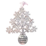 Christmas Friendship Charm Bracelet Keepsake Gift Set