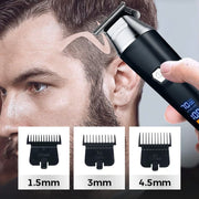 Household Digital Display Professional Electric Hair Clipper Set