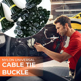 Universal Nylon Cable Tie Buckle Style 5