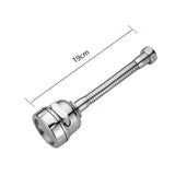 Kitchen Faucet with 360 Swivel Handheld Spray