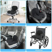 🎁Limited sale 50% discount🎁【Ergonomic design】Non-Slip Memory Foam Seat 💕For the most comfortable driving💕