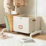 ⏳ Oxford Fabric Foldable Design Shoe Organizer, Storage Box