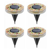 Mosaic Solar Disk Lights