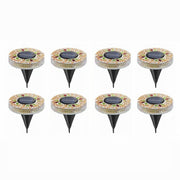 Mosaic Solar Disk Lights