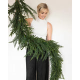 Natural Christmas Greenery Norfolk Pine Garland