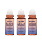 Organic Golden Castor Oil Roll-On with Rose Quartz
