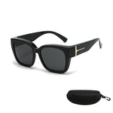 Polarized Square Sunglasses with Wrap-Around Design Style 3