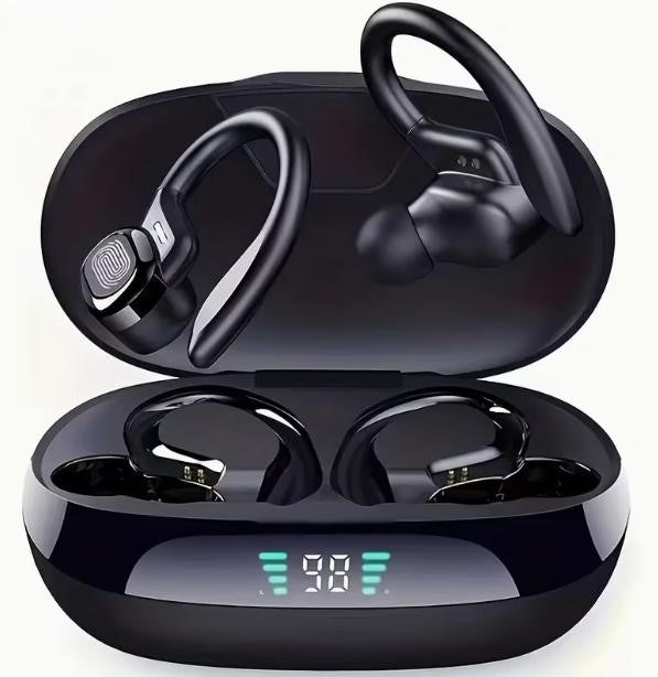 TWS Wireless Earbuds with ENC Mic and LED Case
