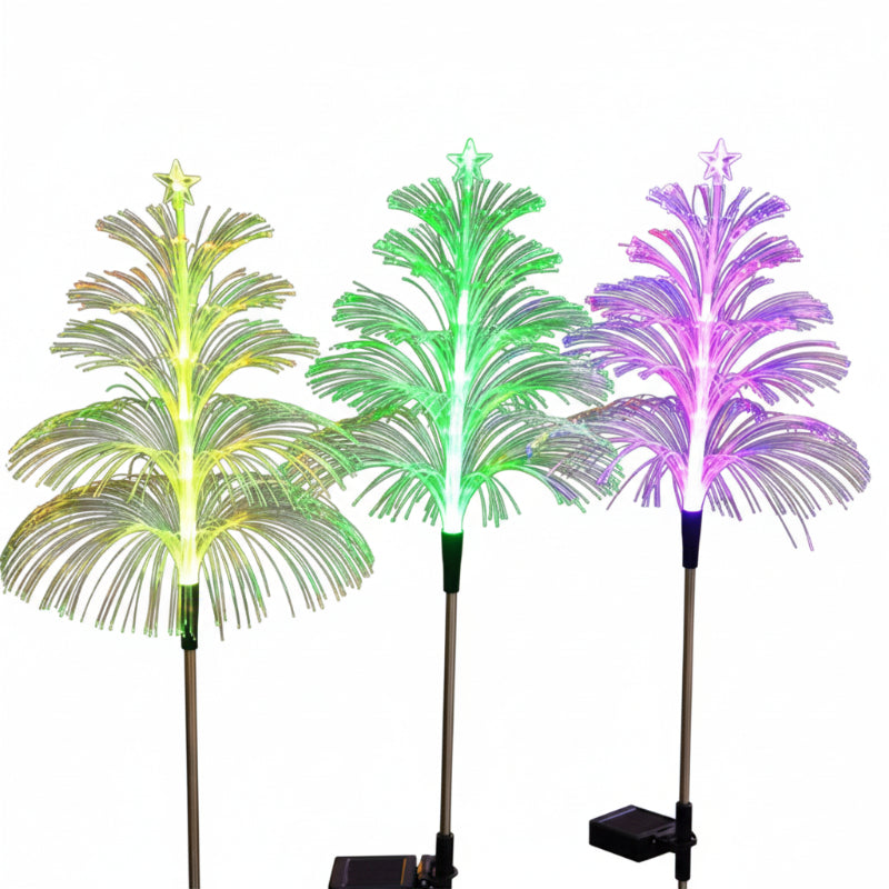 Seven Colors Gradient Solar Christmas Tree Lights