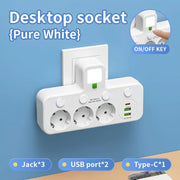 Smart Power Strip with USB Ports